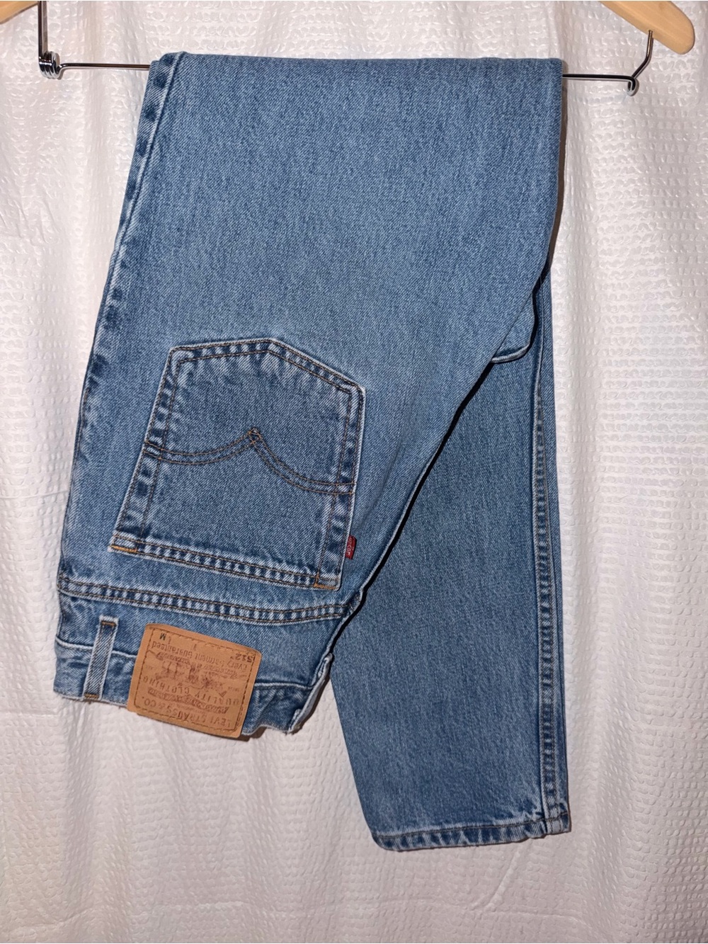 Vintage 90s Levi's 512 Slim Fit Tapered Leg Jeans Made in USA - Misses 8 M